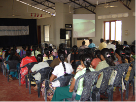 Community awareness program for Chevalakadai site
