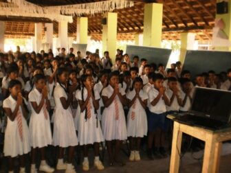 Awareness program for the school for Kirigalyaya Maha Vidyalaya at Helambagaswewa 27/9/2013