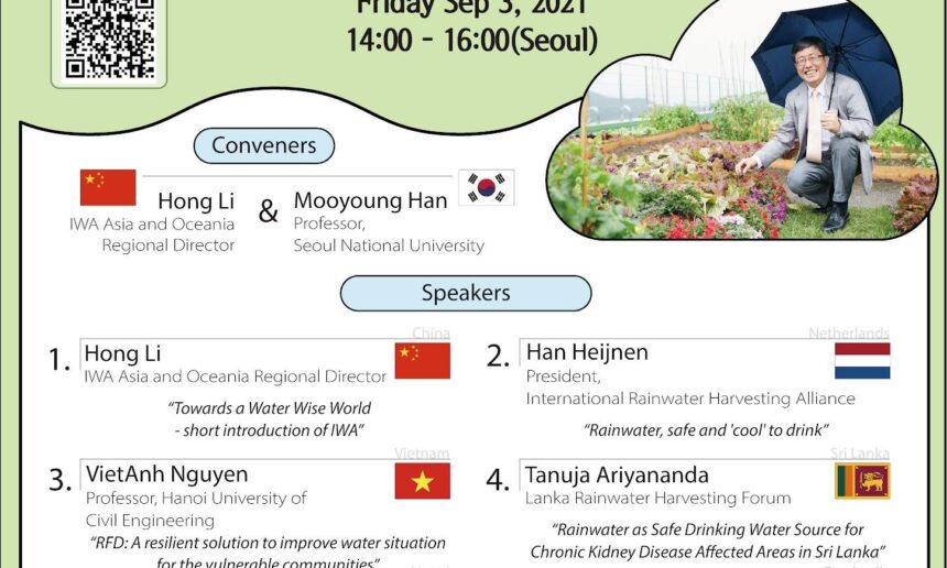 IWA International Workshop on Rainwater for Drinking