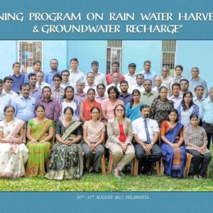 Professional Training Program on Rainwater Harvesting & Ground Water Recharge