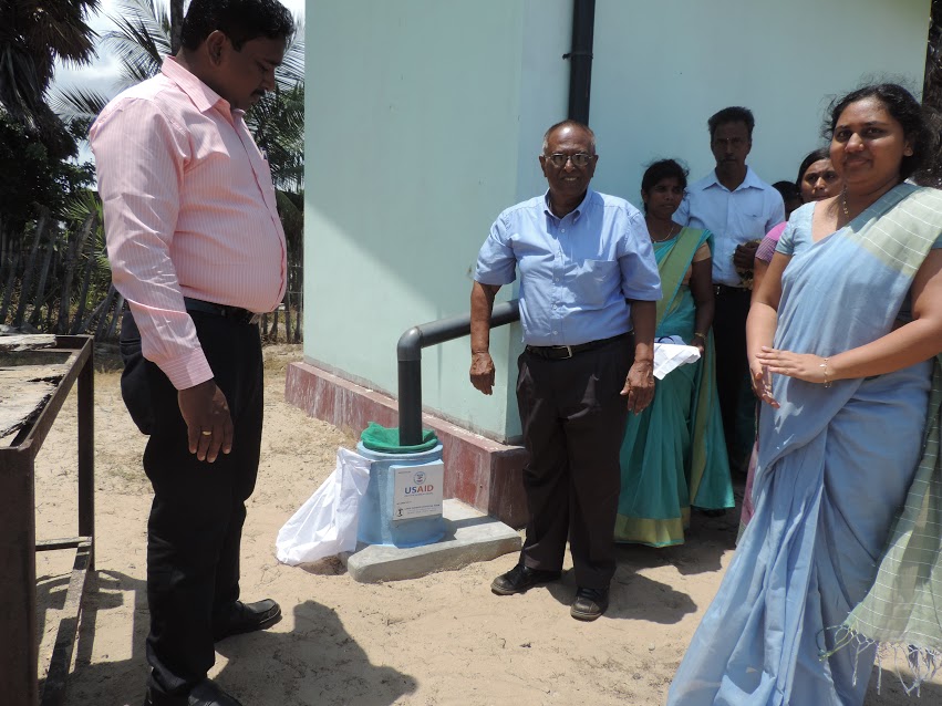 Opening Ceremony for Rainwater Harvesting System in Madduvilnadu G.T.M.S