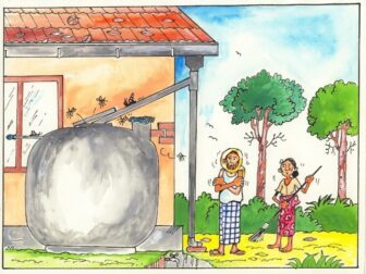 A poorly maintained rainwater tank is unhealthy people!