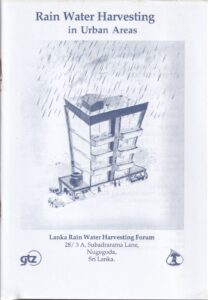 Rain Water Harvesting in Urban Areas