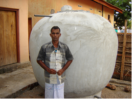 RWH tank constructed at Peeriyaneelavani