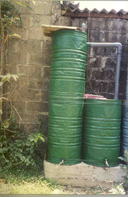 Barrel tanks at Udahamulla, Colombo (2003)