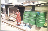 Barrel tanks at Udahamulla, Colombo (2003)