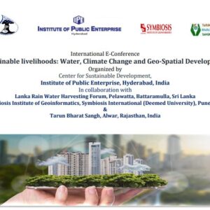 International E-Conference  Sustainable livelihoods: Water, Climate Change and Geo-Spatial Development